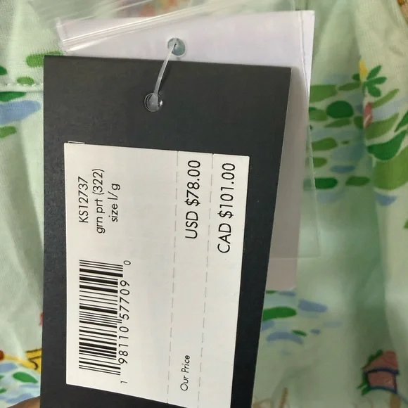 Kate Spade New York® Boxer Short Sleeve PJ Set. - Picture 8 of 10